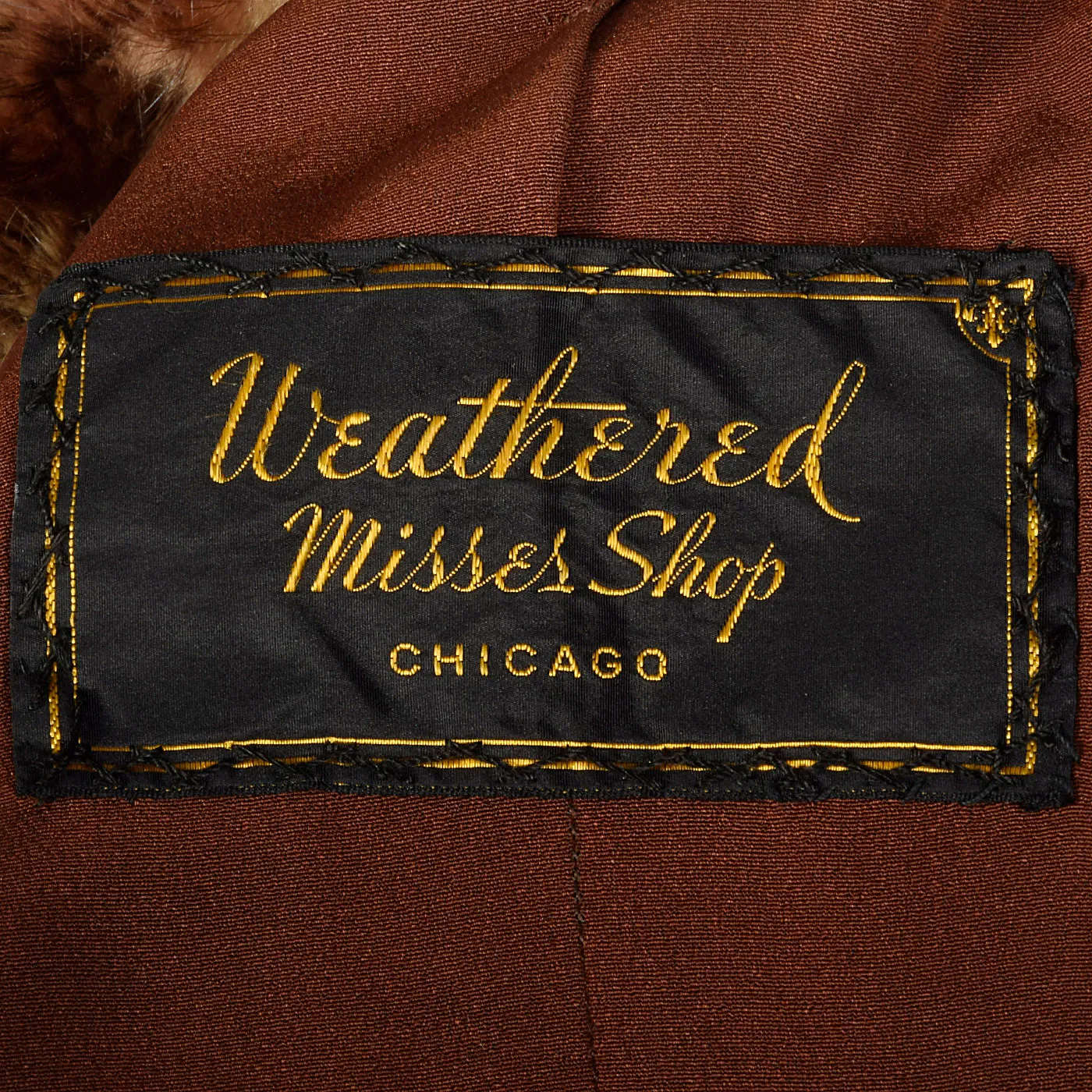 1940s Gray Wool Swing Coat with Beaver Fur Trim