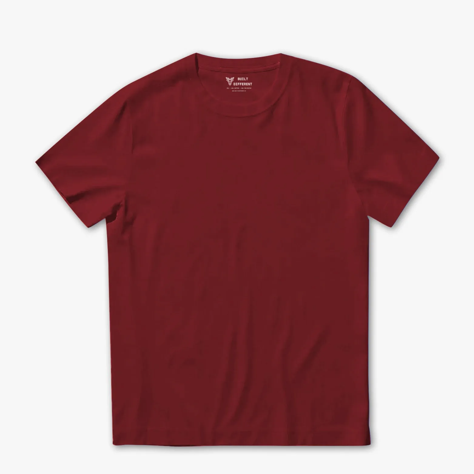Burgundy Crew Neck