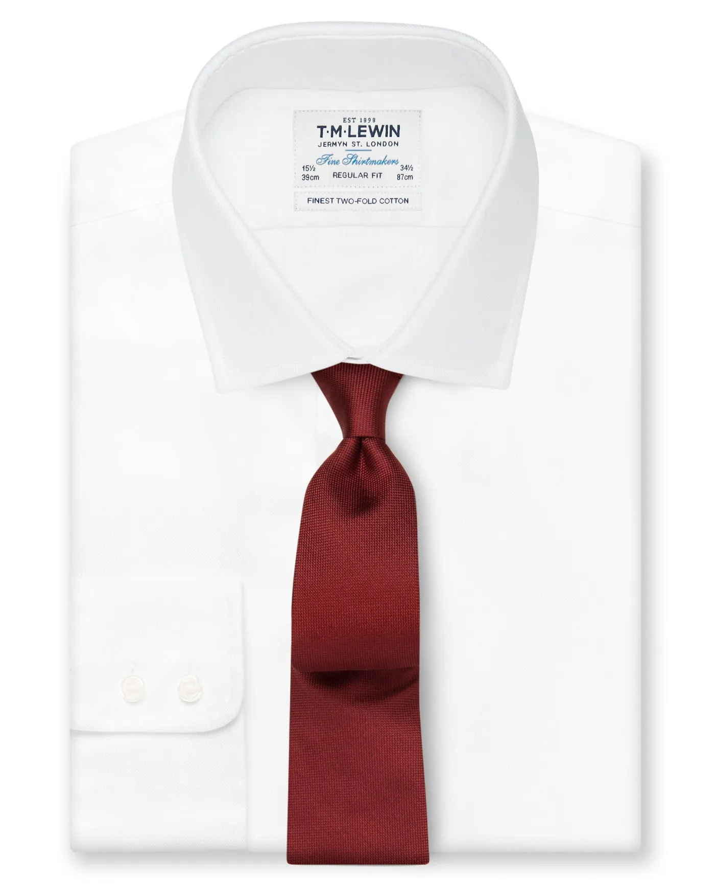 Burgundy Textured Tie