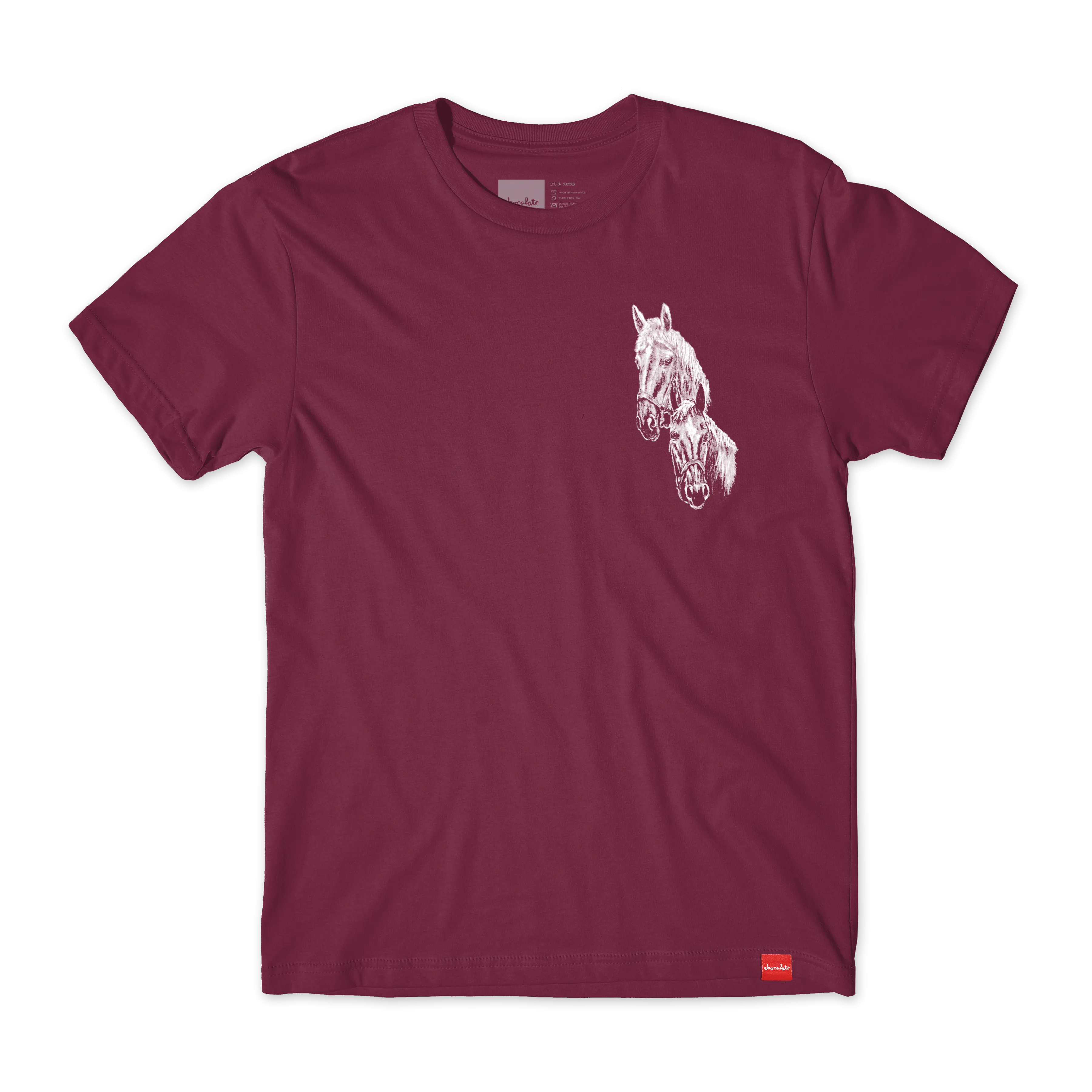 Chocolate San Choco Tee Burgundy