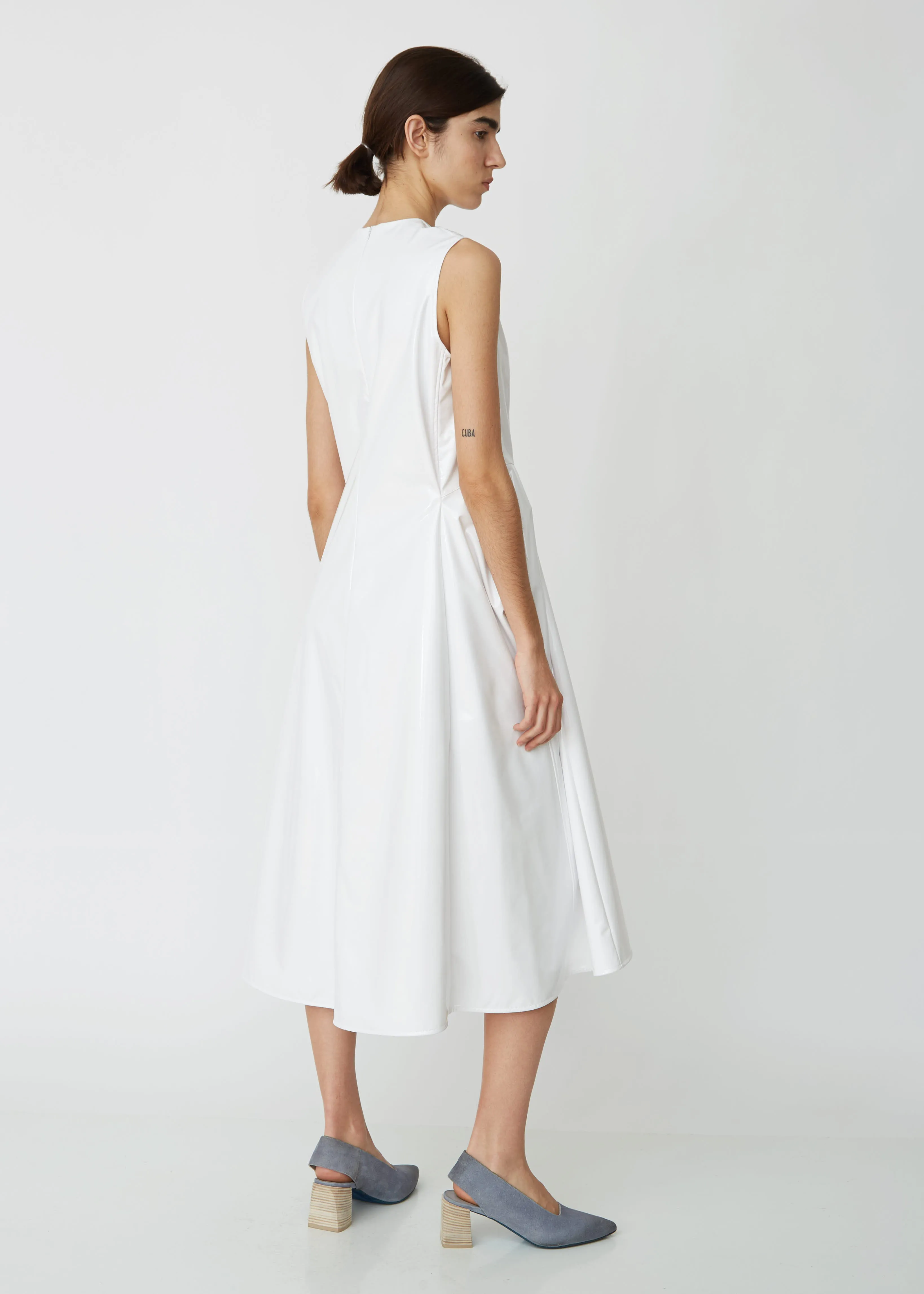 Curvy Vinyl Dress