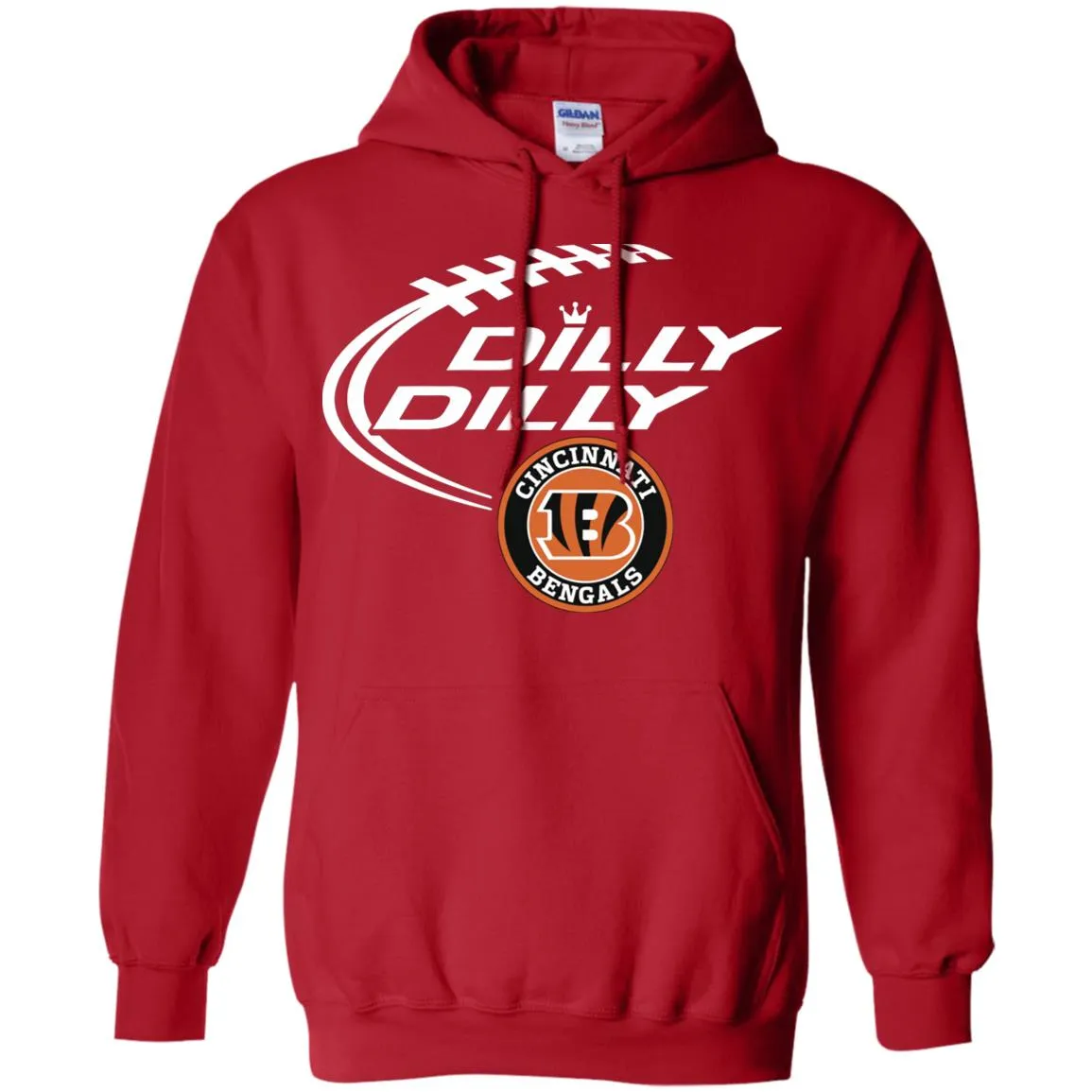 Dilly Dilly Cincinnati Bengal Nfl Football Men Pullover Hoodie