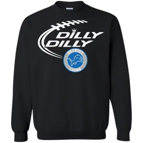 Dilly Dilly Destroit Lions Nfl Football Unisex Crewneck Pullover Sweatshirt Dilly Dilly Destroit Lions Nfl Football Unisex Crewneck Pullover Sweatshirt