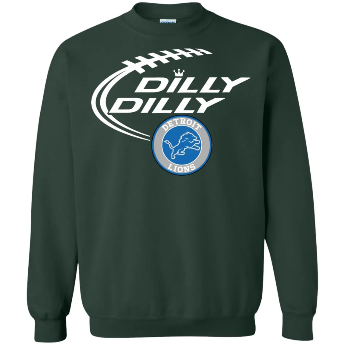 Dilly Dilly Destroit Lions Nfl Football Unisex Crewneck Pullover Sweatshirt