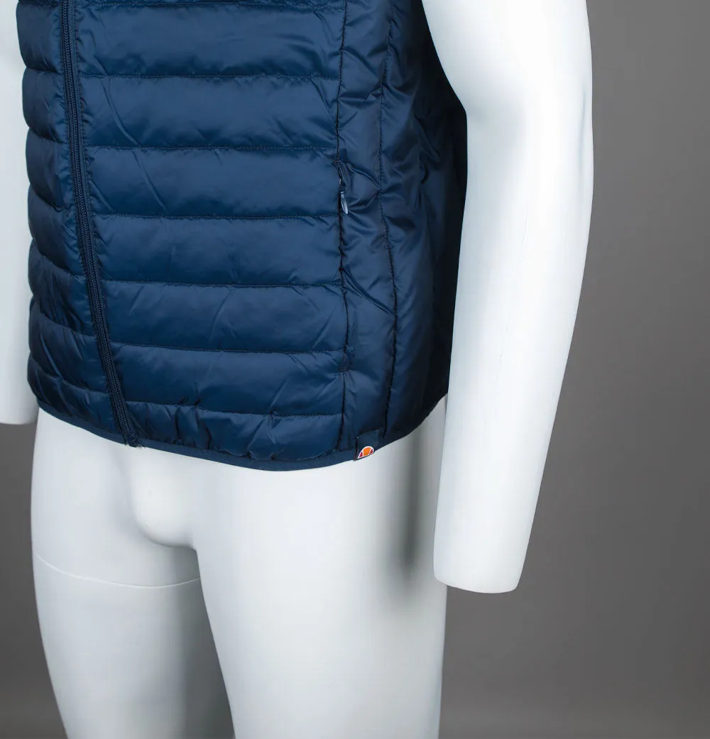 Ellesse Bardy Colour Block Gilet Navy