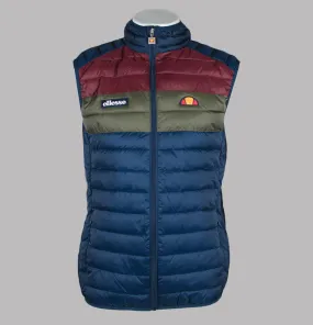Ellesse Bardy Colour Block Gilet Navy