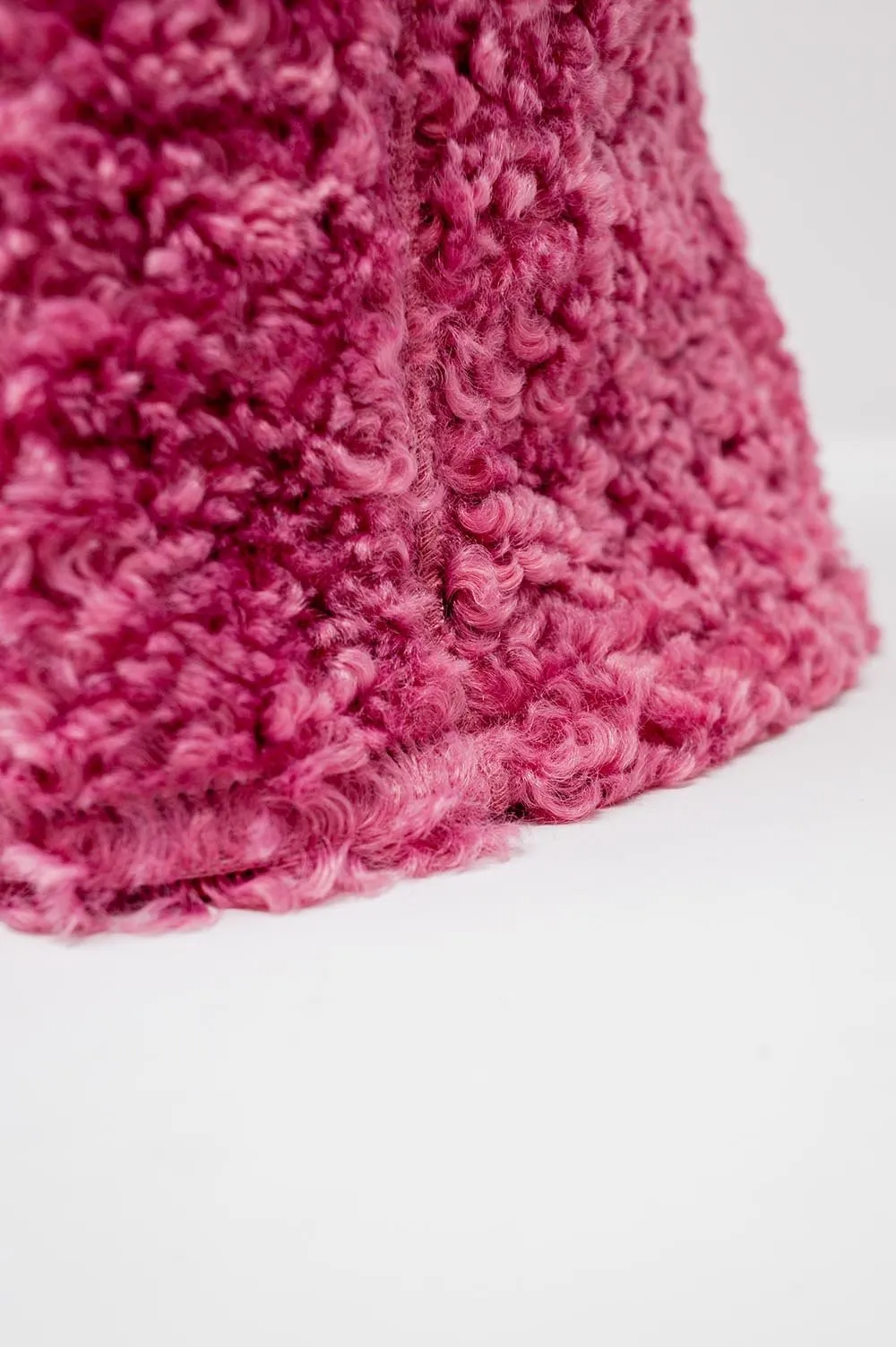 Fuchsia Bucket Hat Borg