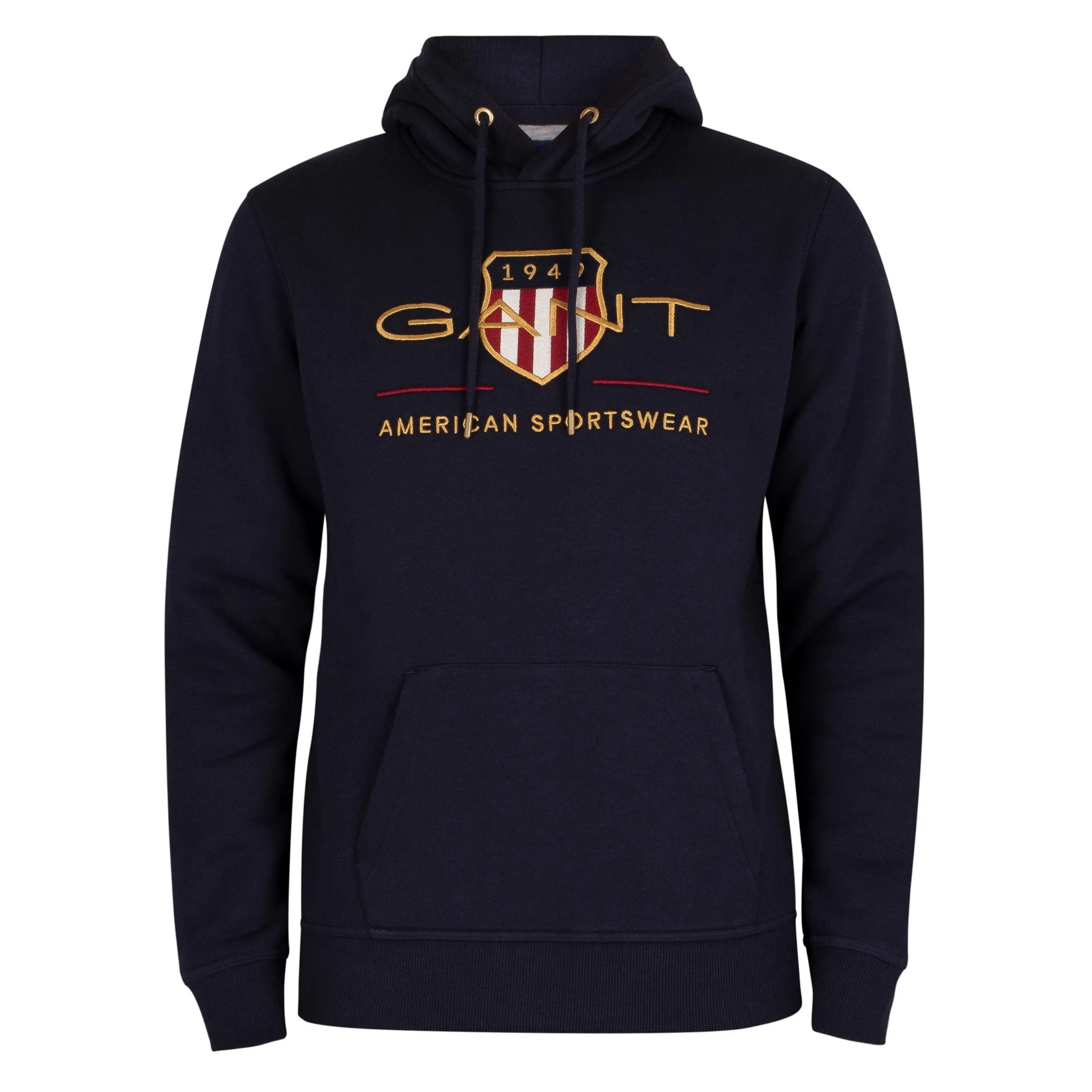 GANT ARCHIVE SHIELD HOODIE - Evening Blue