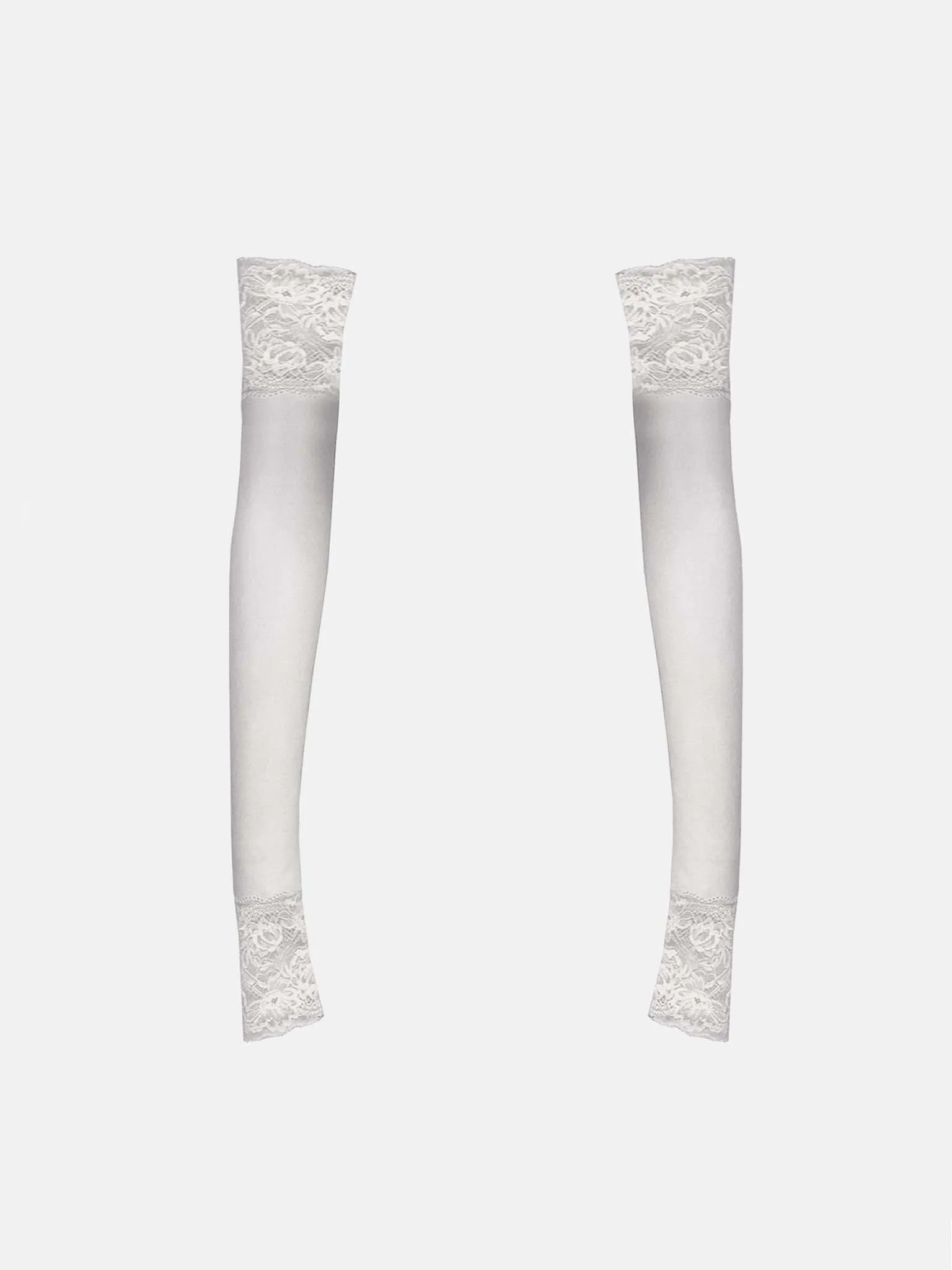 Gia Lace Long Sleeves Virgin White