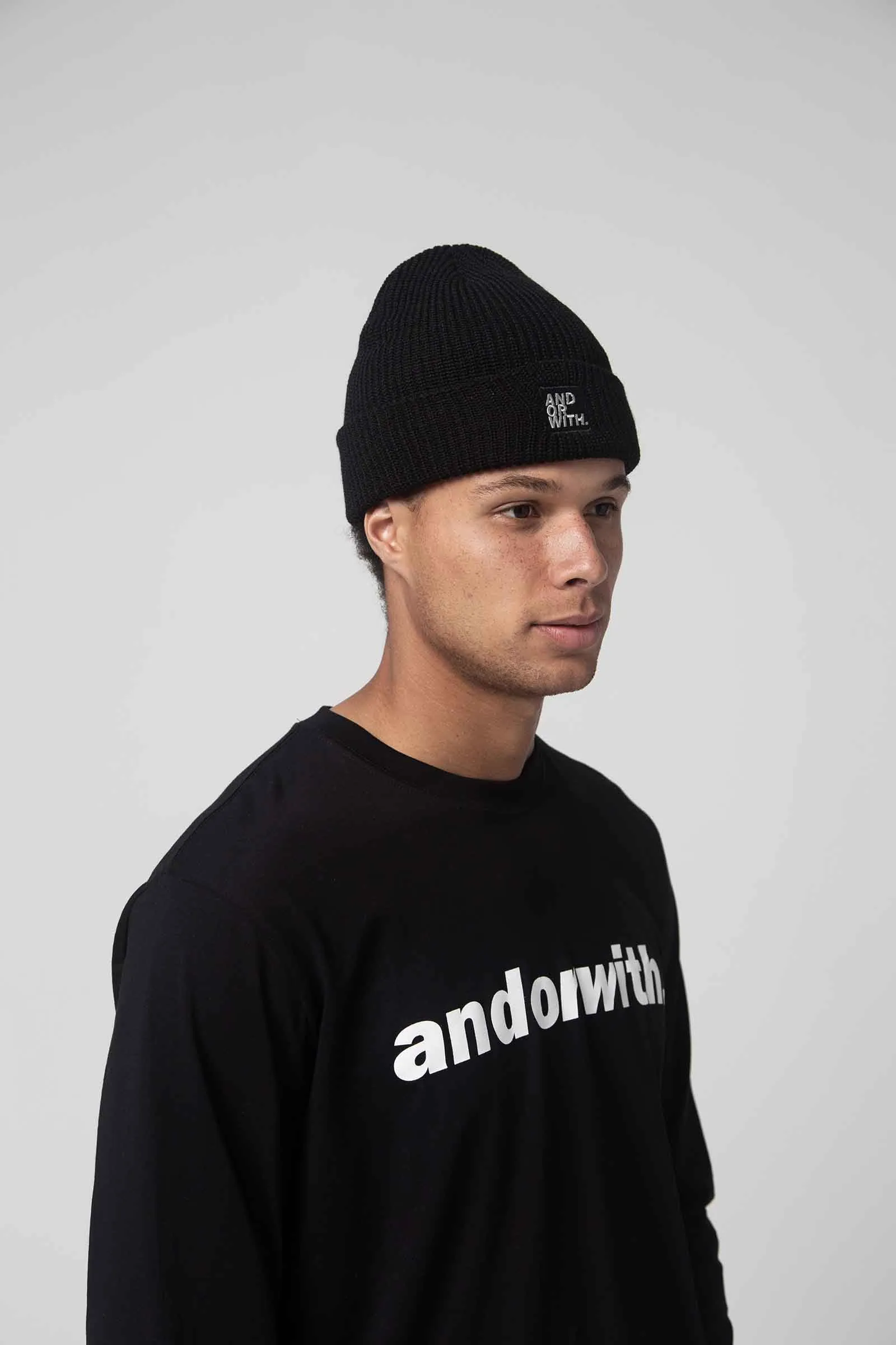 Logo Beanie Black