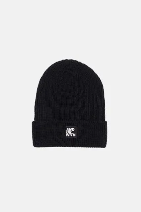 Logo Beanie Black Logo Beanie Black