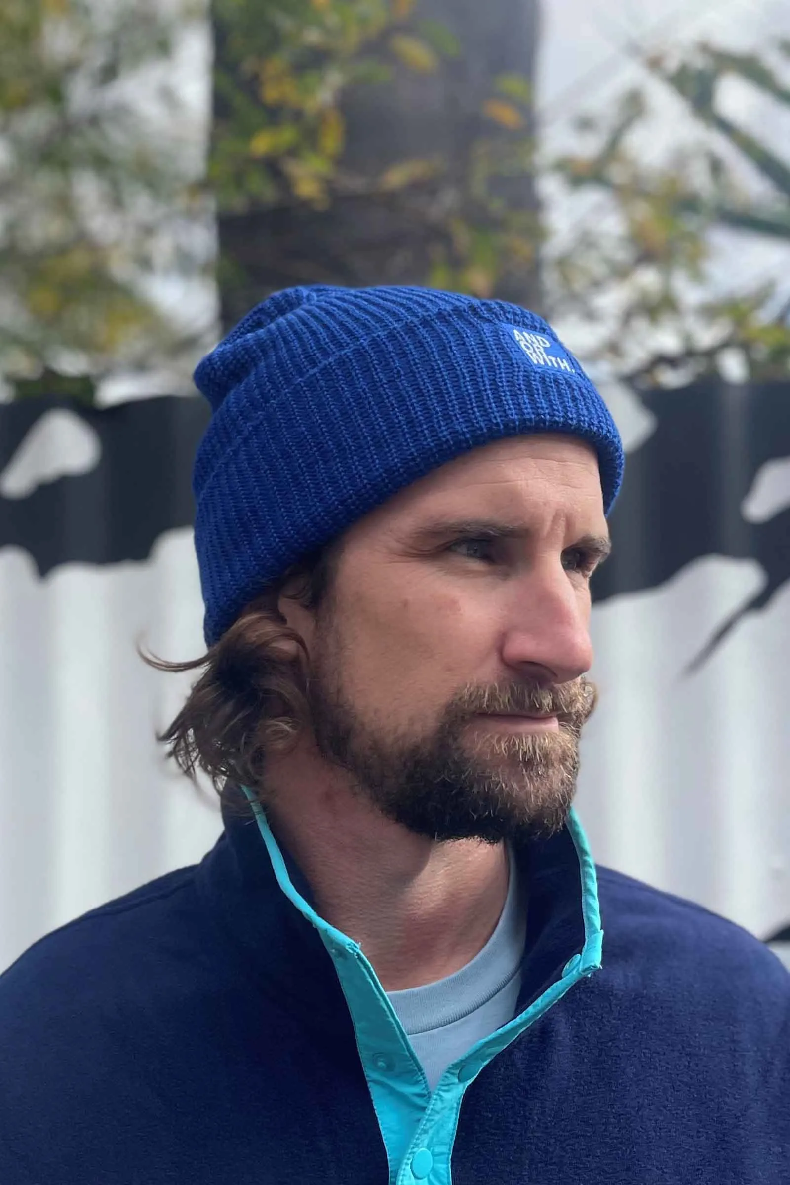 Logo Beanie Blue