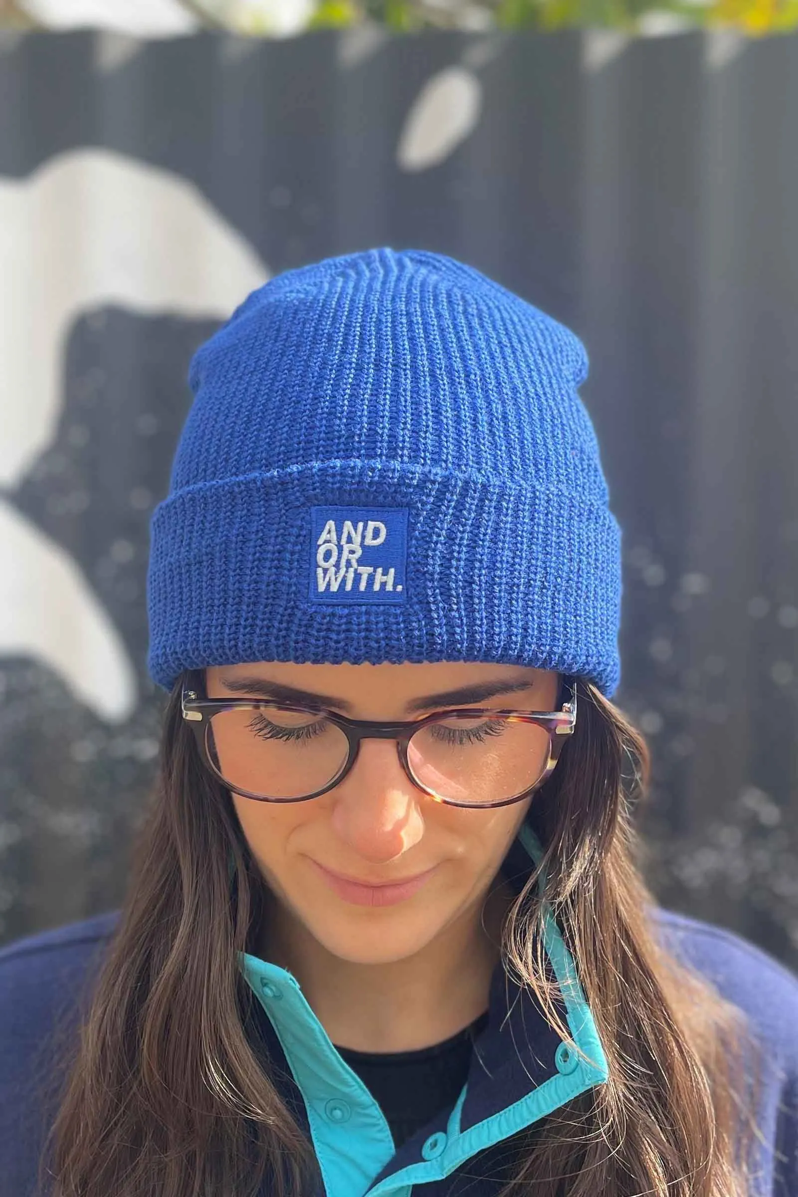Logo Beanie Blue