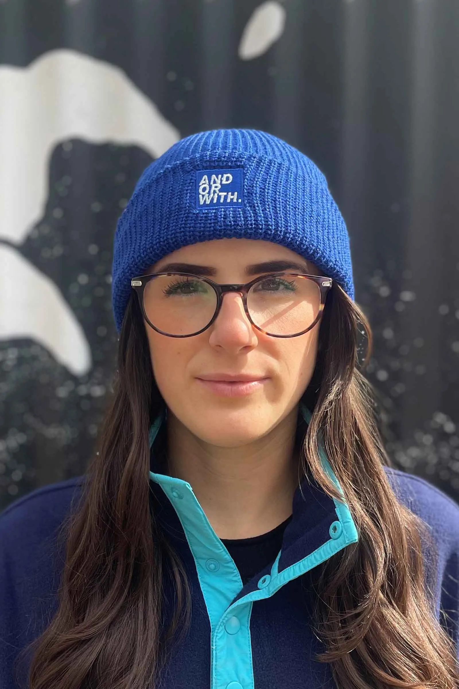 Logo Beanie Blue