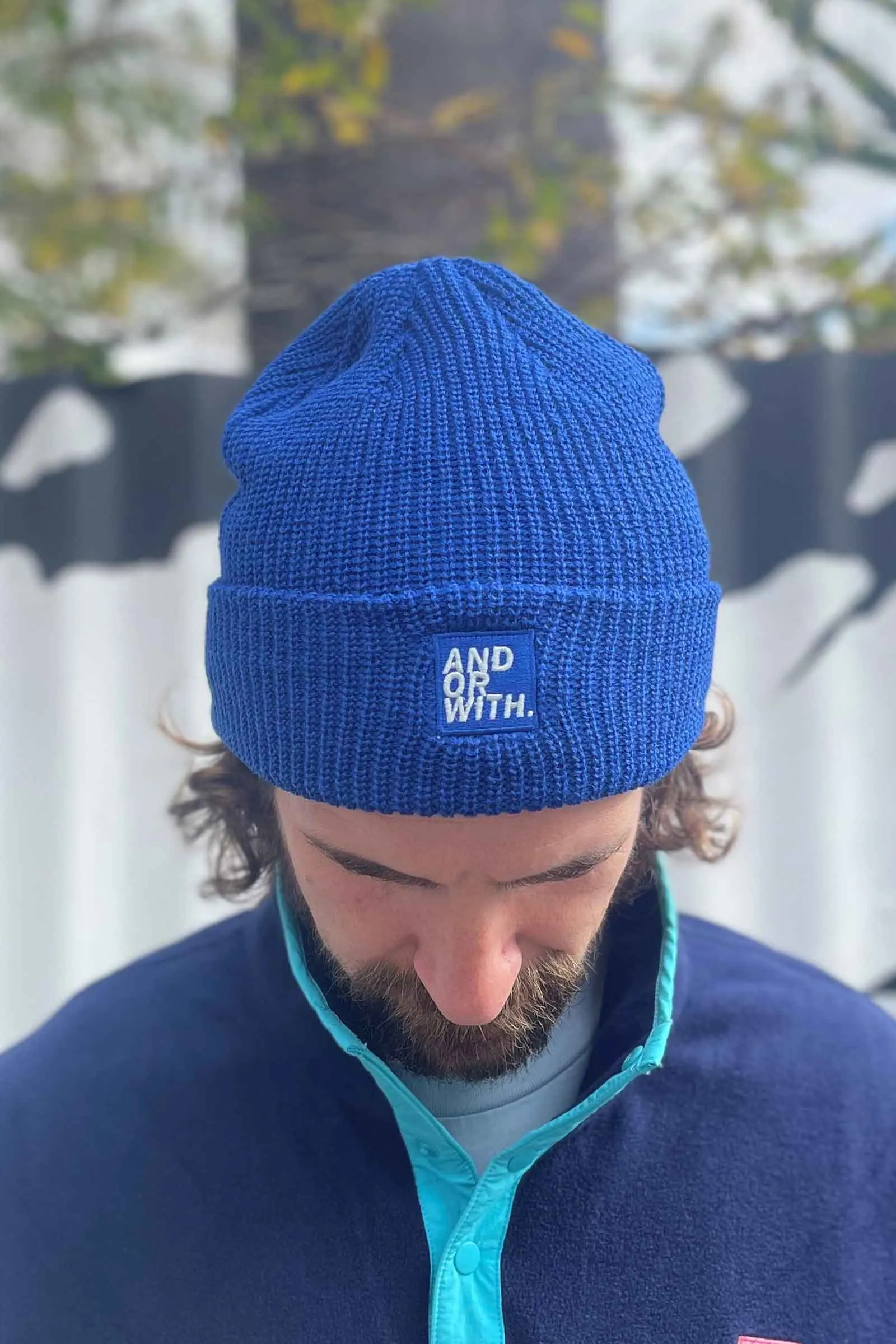 Logo Beanie Blue