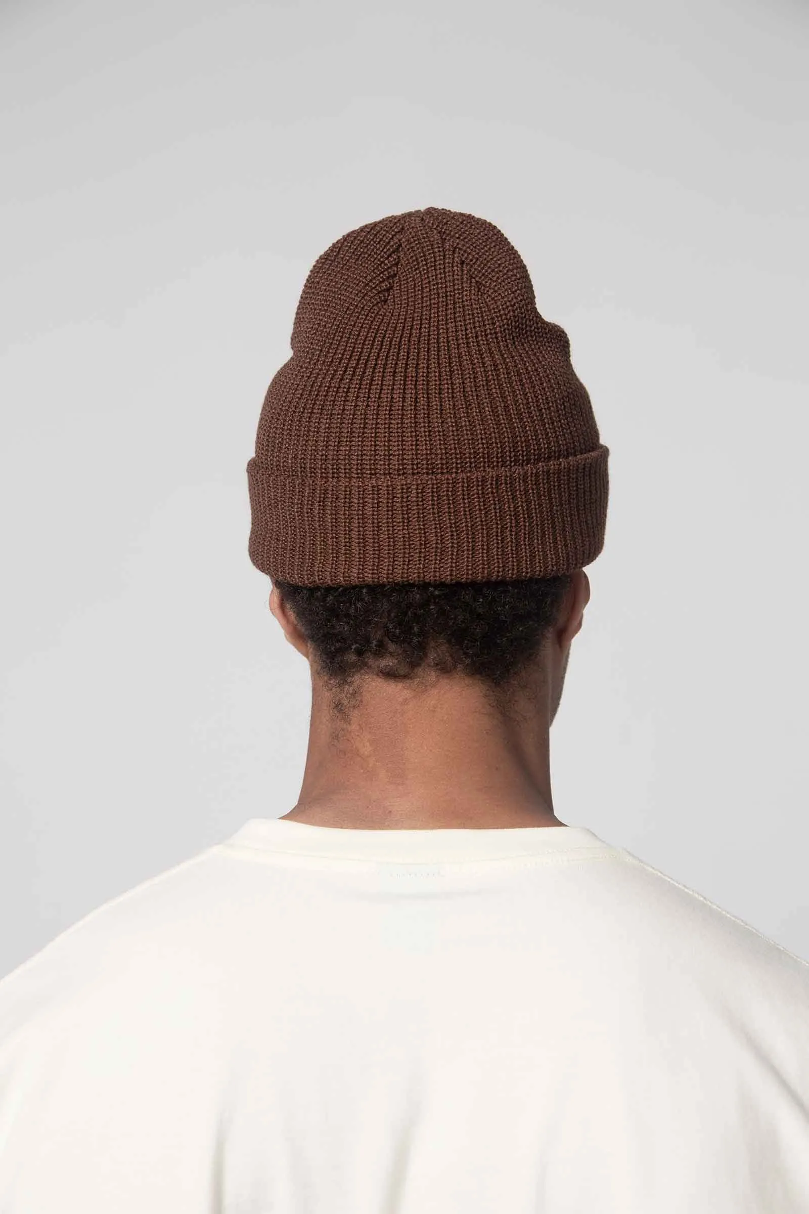 Logo Beanie Brown