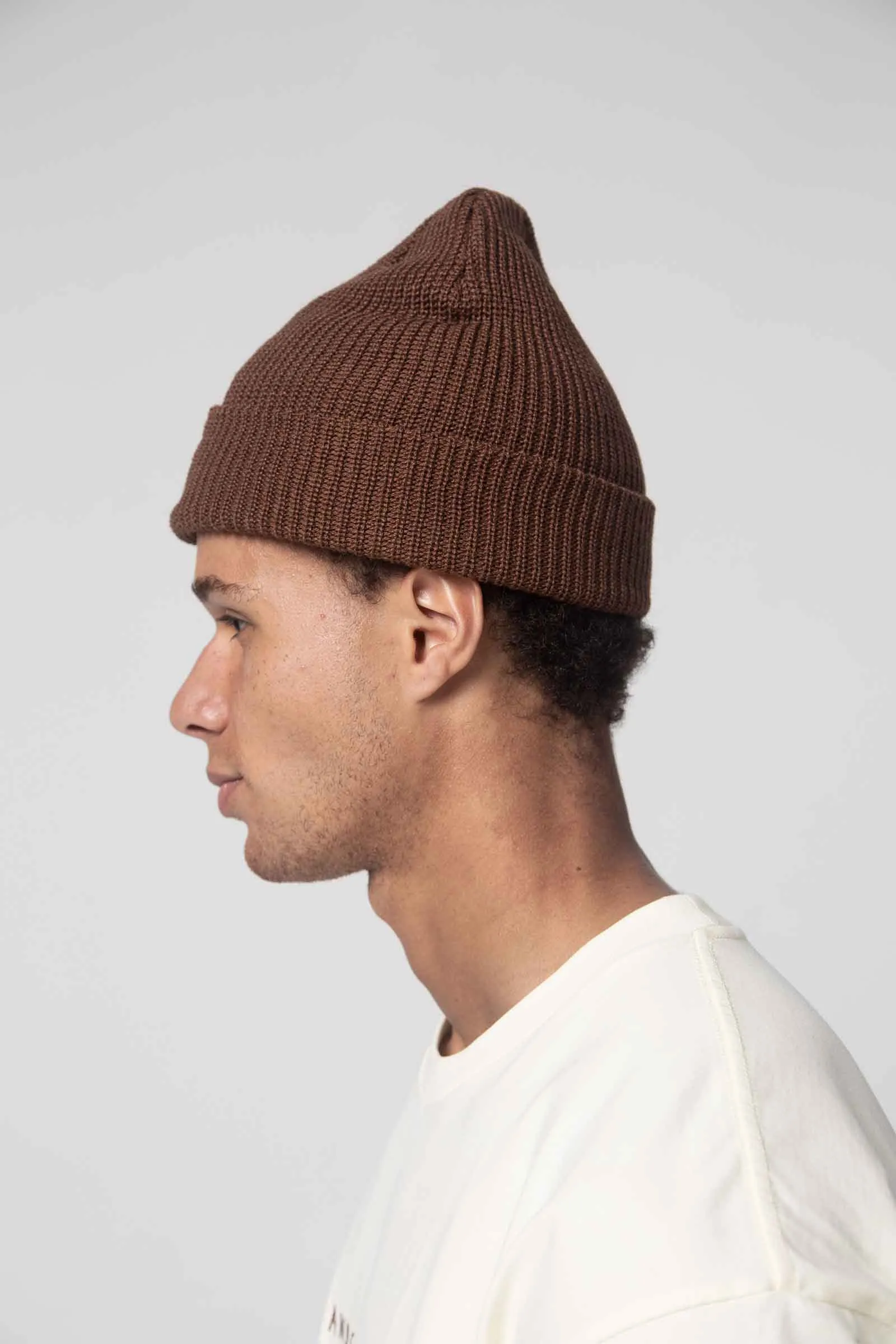 Logo Beanie Brown