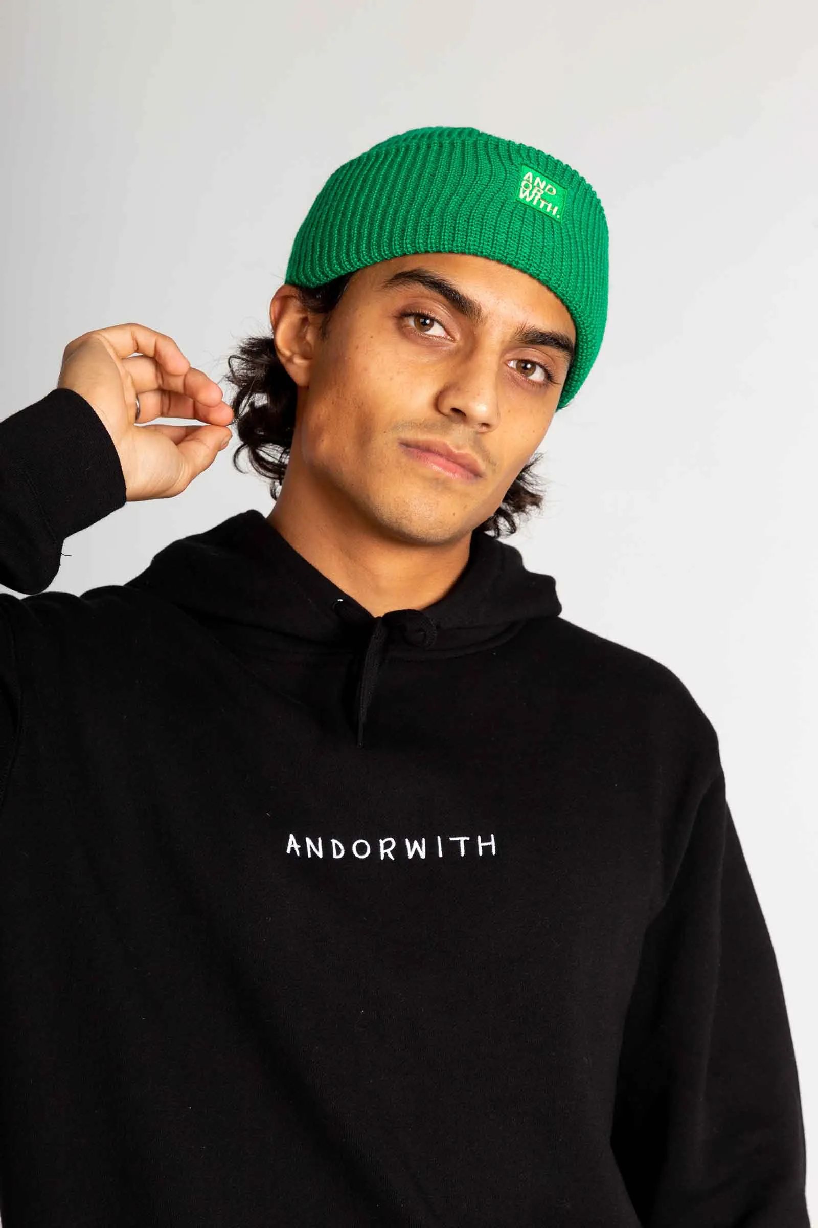 Logo Beanie Green