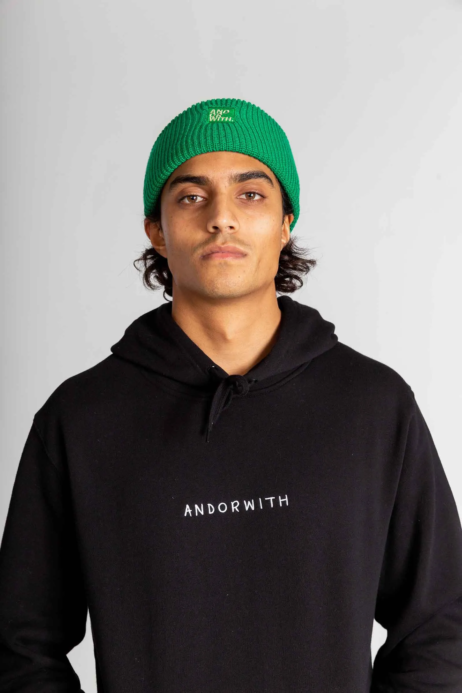 Logo Beanie Green