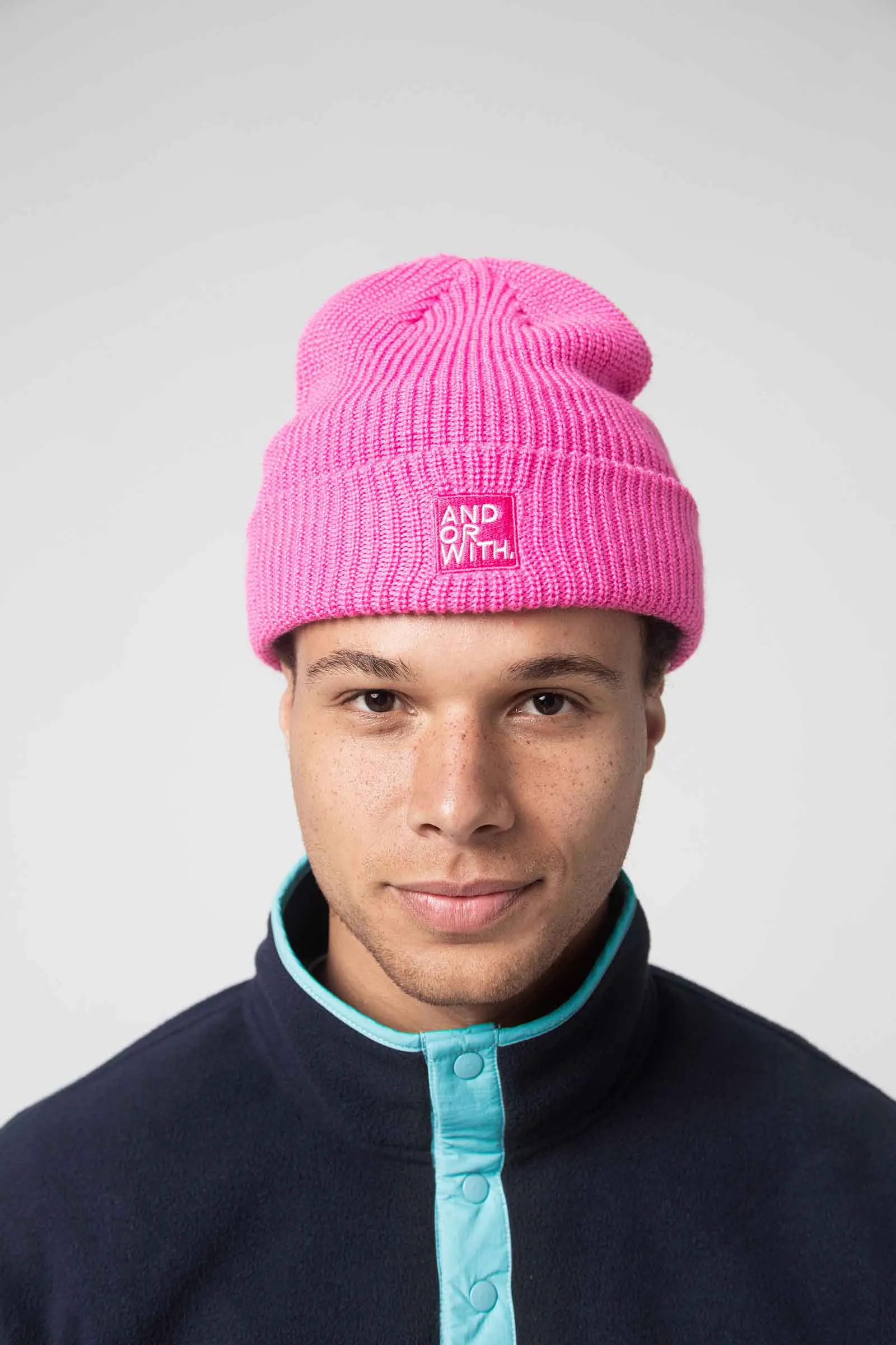 Logo Beanie Pink