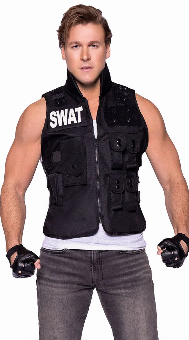 Men's SWAT Commander Costume