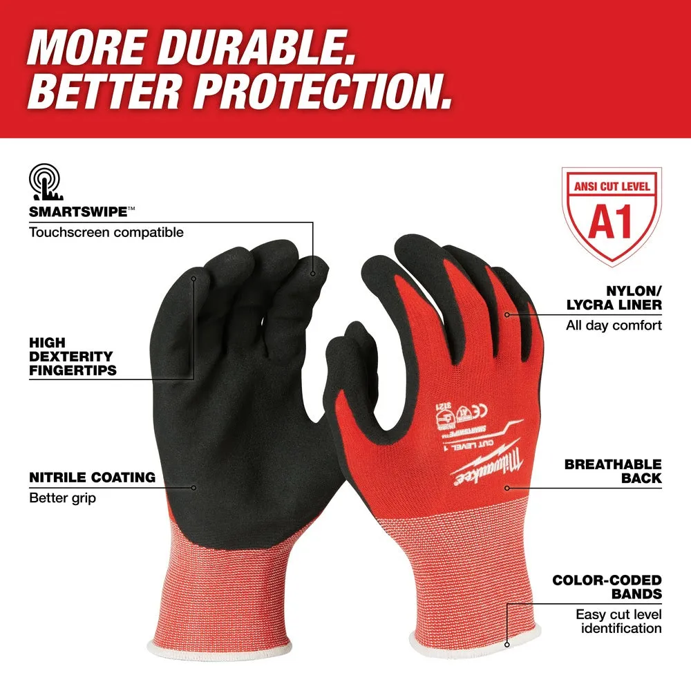 Milwaukee  48-22-8901 Dipped Gloves - M