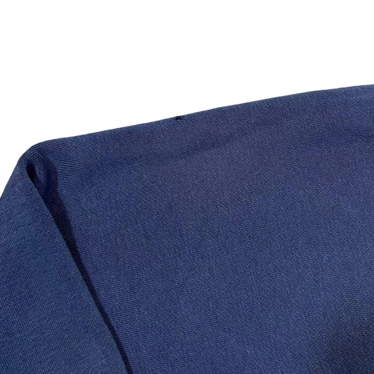 NIKE Classic Basic Embroidered Mini Logo Navy Blue Pullover Hoodie