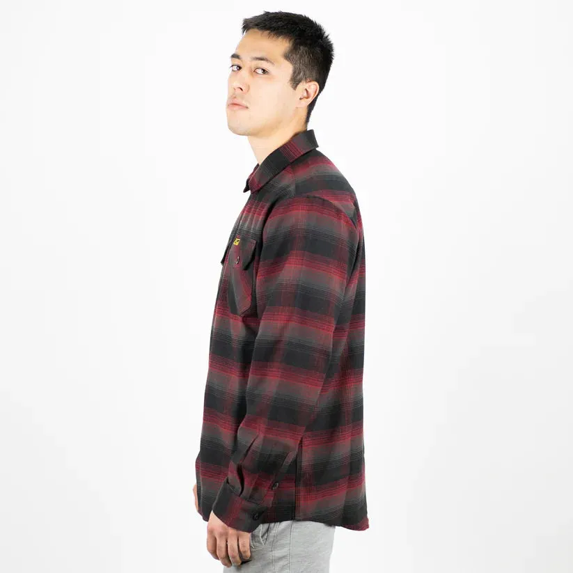 Original Cascade Flannel in Daredevil Red