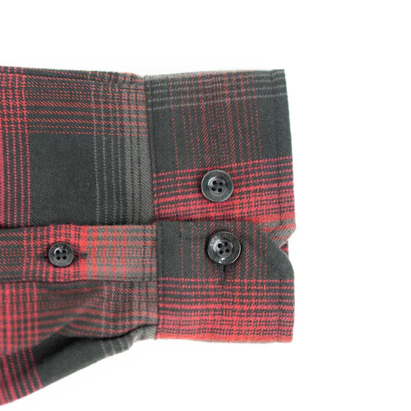 Original Cascade Flannel in Daredevil Red
