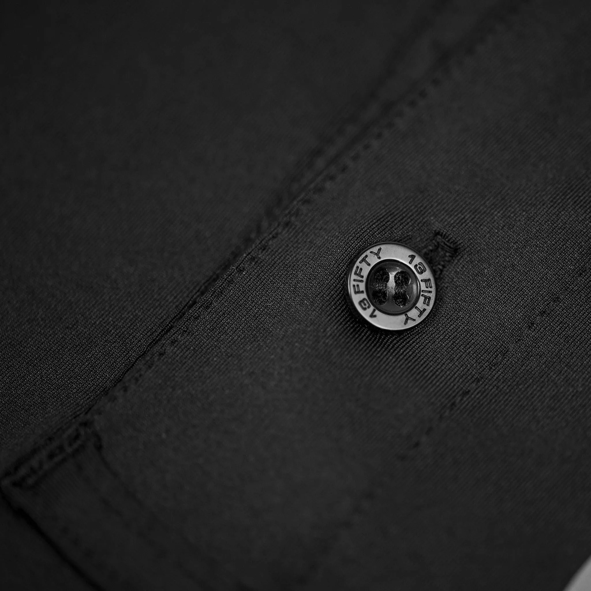 [POLICE] Reflective Men's Performance Polo [BLK/REF]