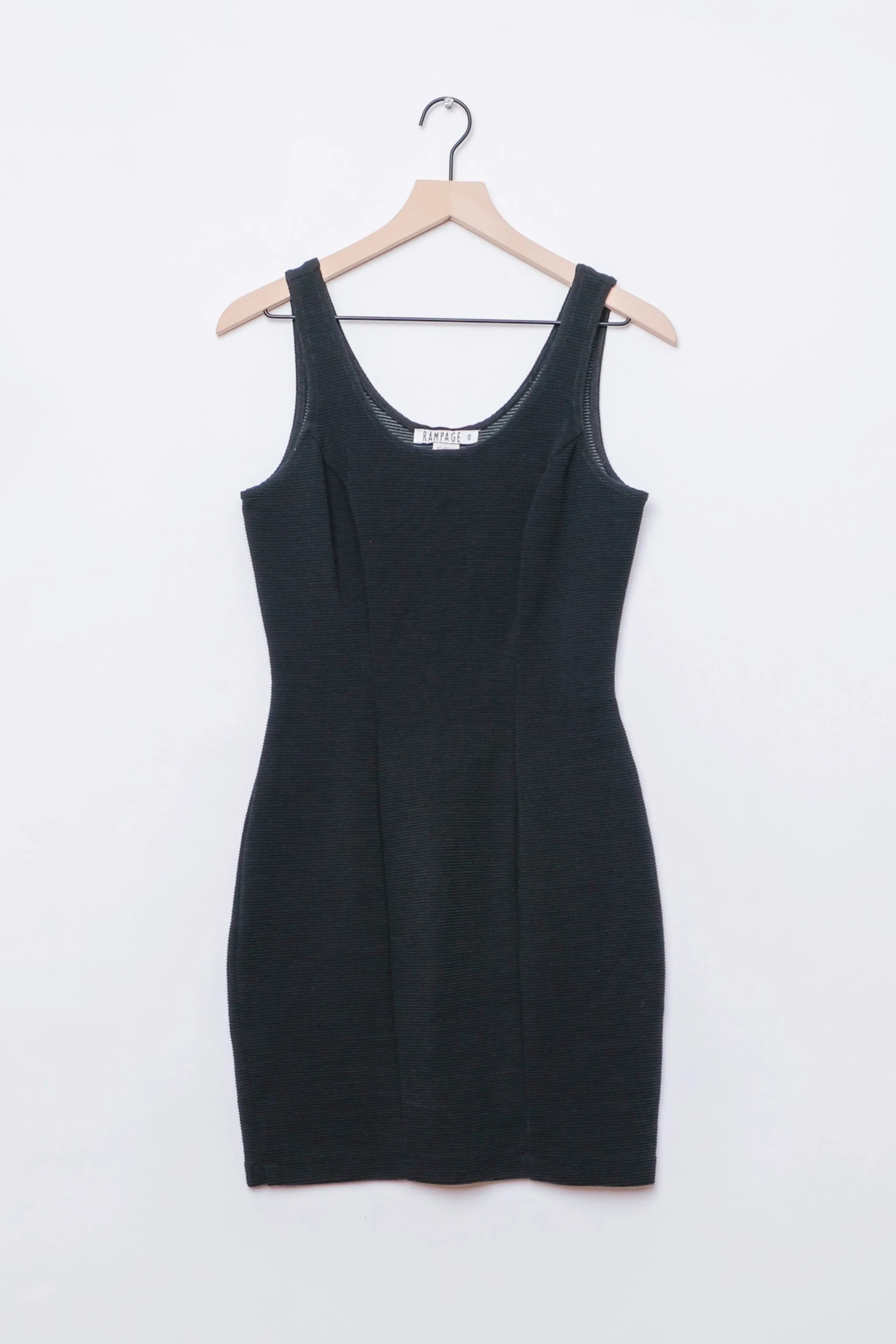 Rampage Ribbed Bodycon Tank Dress US 8 M, 90's