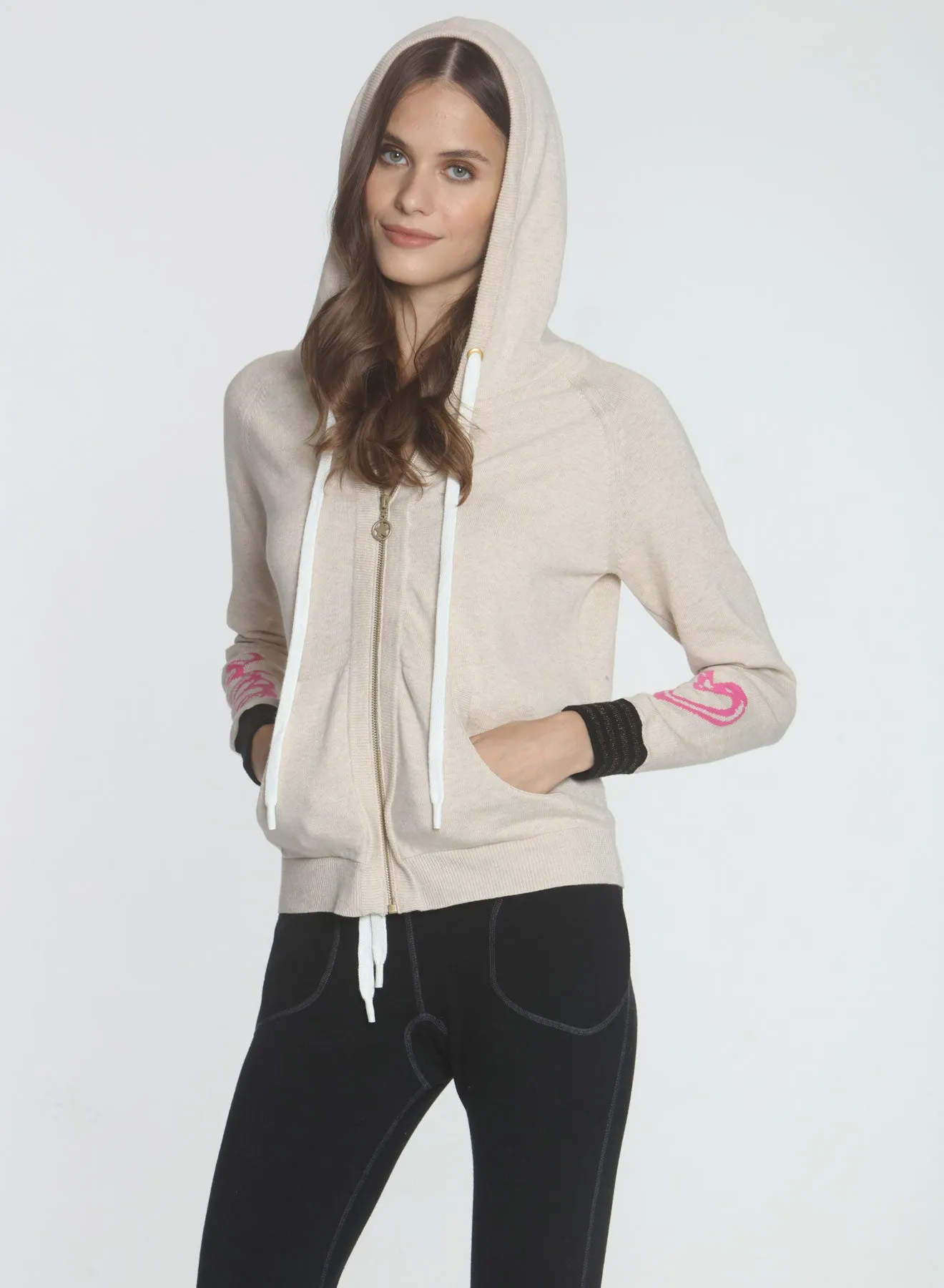 Slim Shady Hoodie - Oatmeal Love