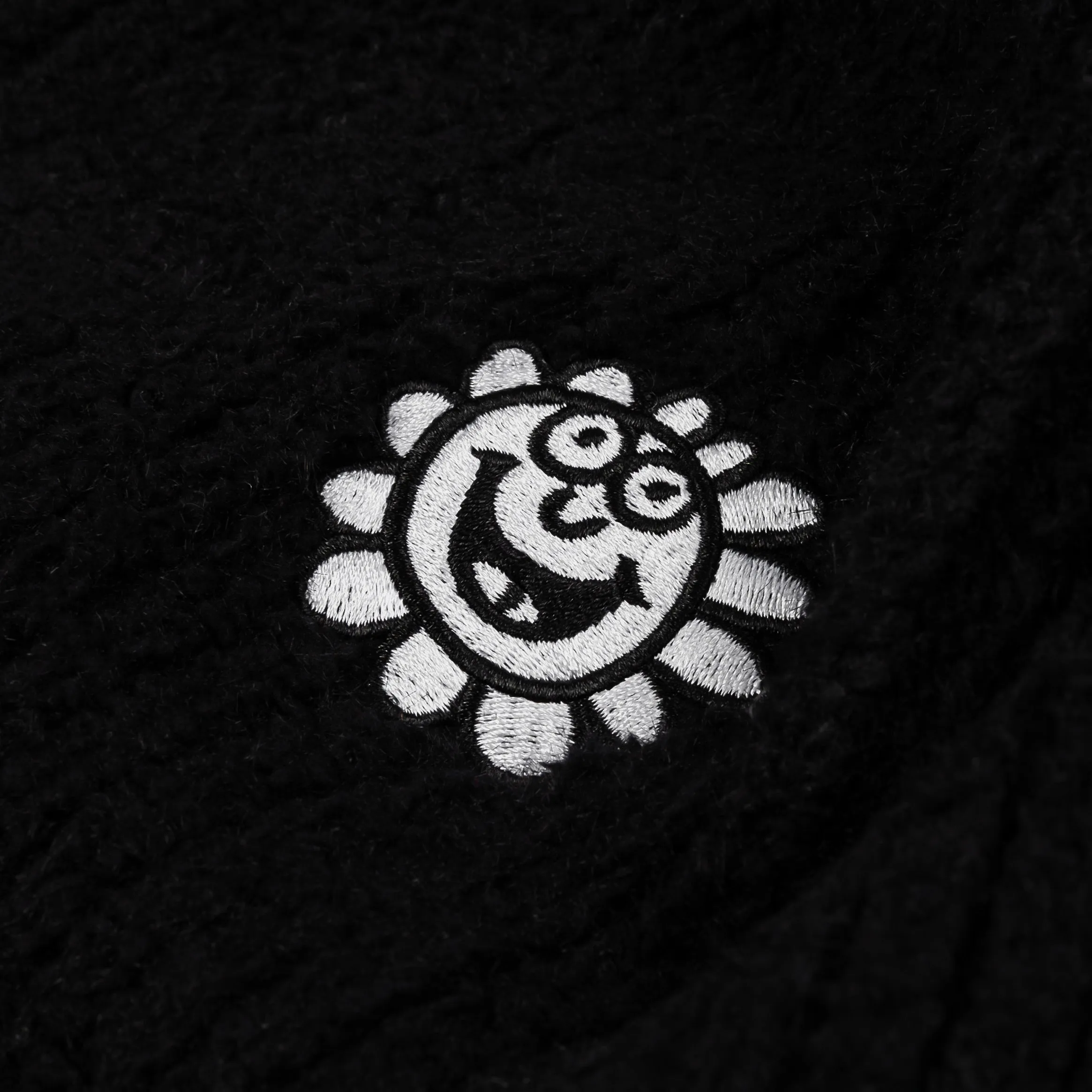 SP x Keith Haring Flowers Beanie Mens Hat (Black/White)