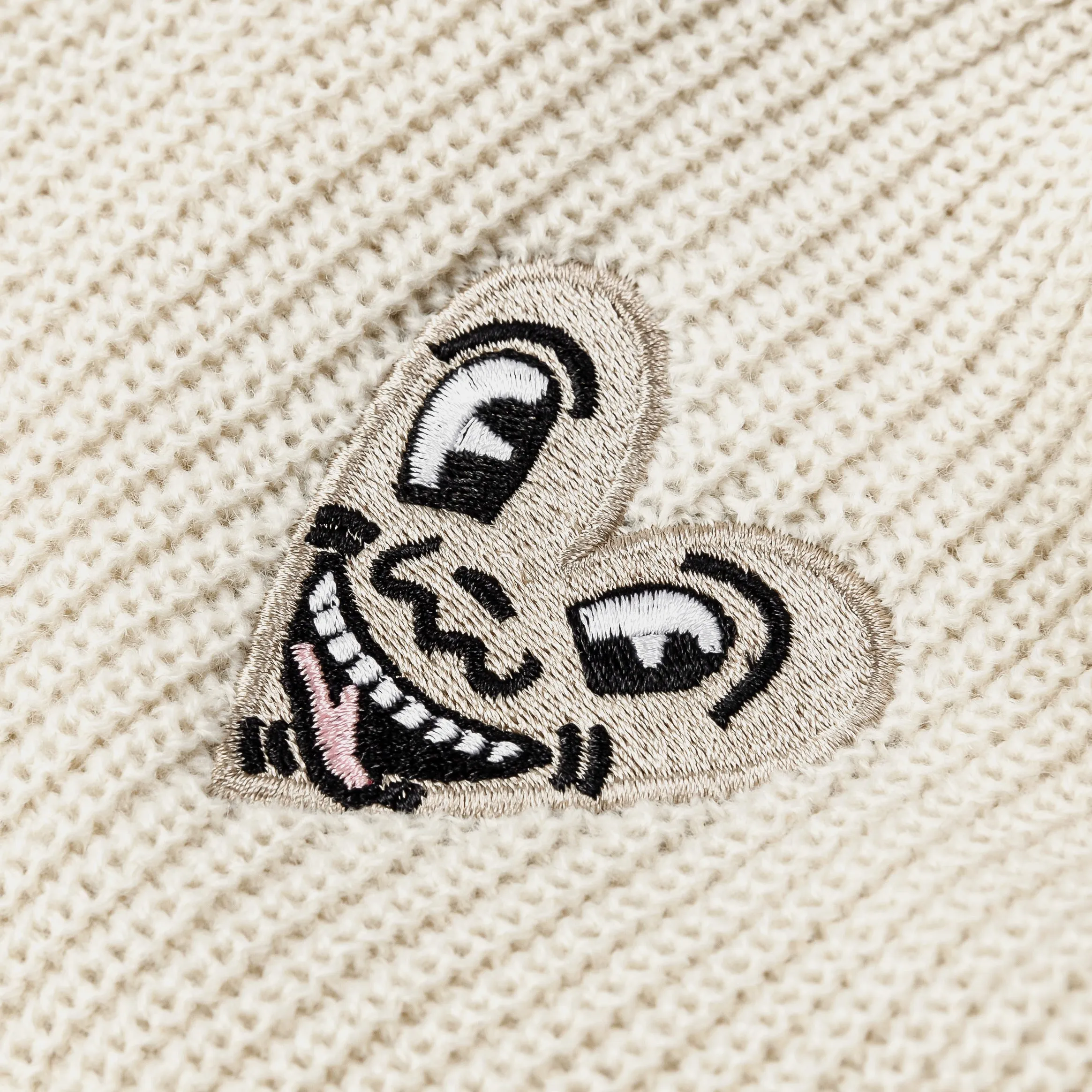 SP x Keith Haring Heart Beanie Mens Hat (Taupe)