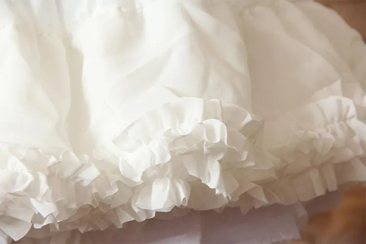 Sweet White Soft Five Layer Lolita Petticoat /Tutu Skirt