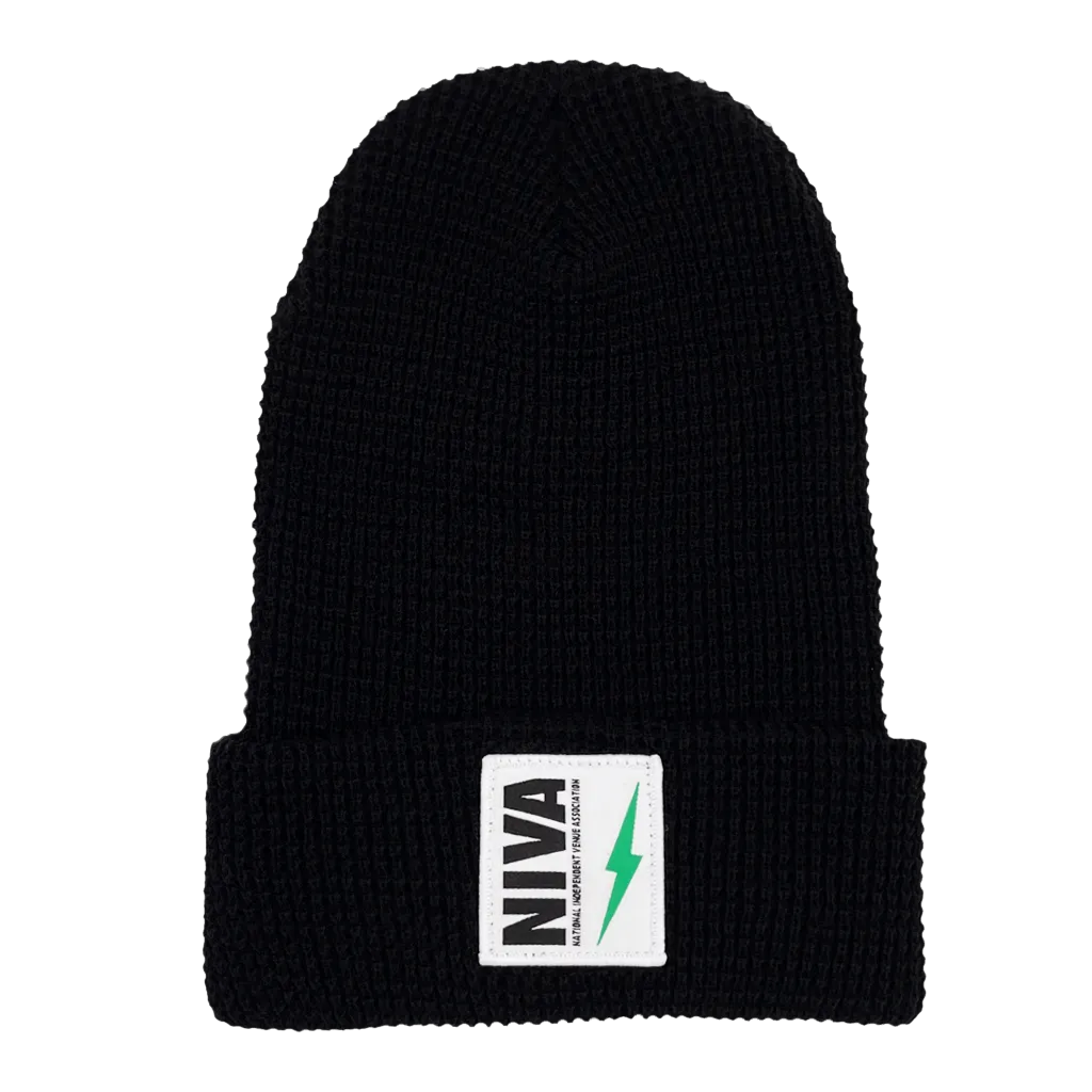 Waffled Cuffed Beanie
